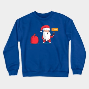 Santa like Crewneck Sweatshirt